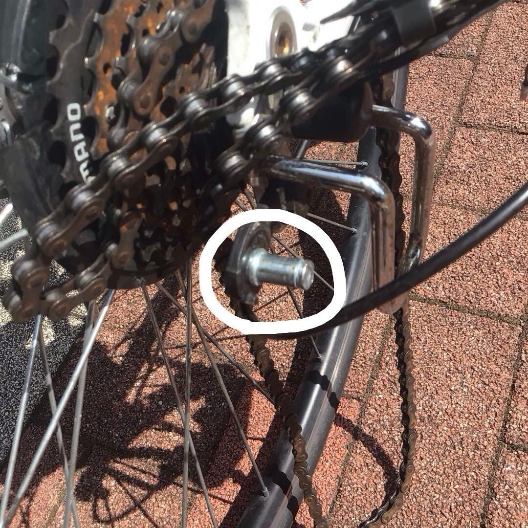 中古自転車　【引取限定】　ブランド:ルノー　ホワイト