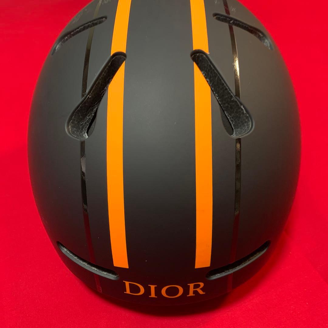 Dior スノーボードヘルメット マットブラック/オレンジ