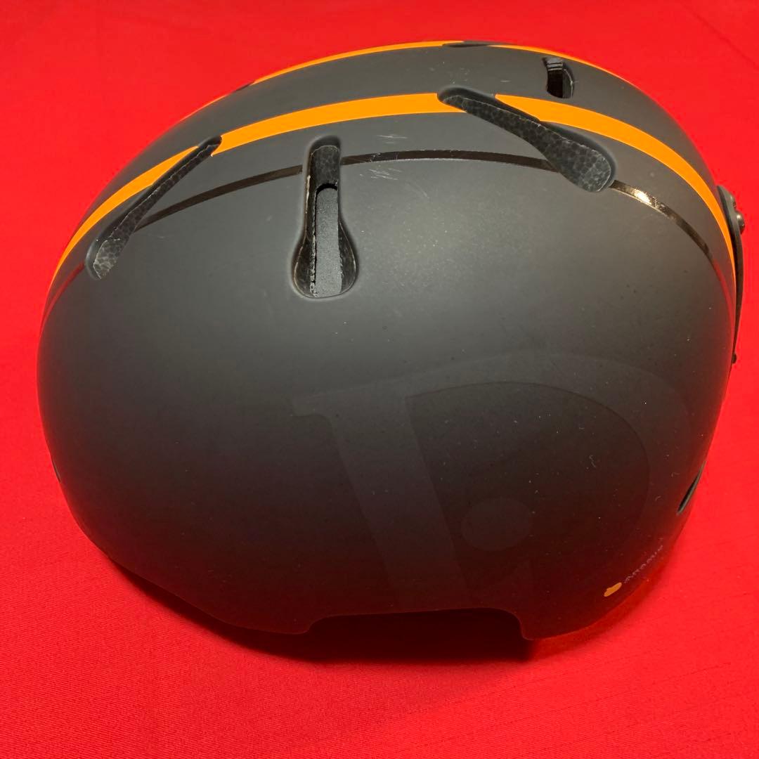 Dior スノーボードヘルメット マットブラック/オレンジ