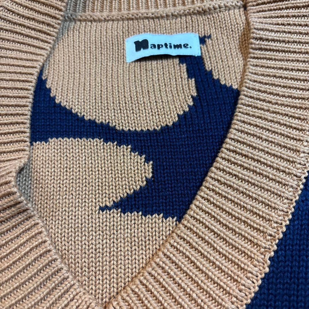 Nissy 西島隆弘　ナップタイム　naptime. ニットベスト　花柄