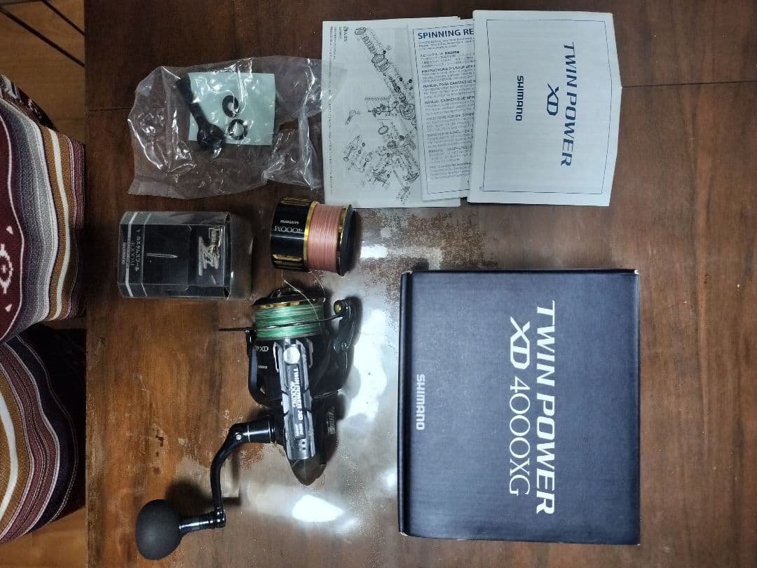 (夢屋スプール付き)17ツインパワー XD 4000XG スピニングリール