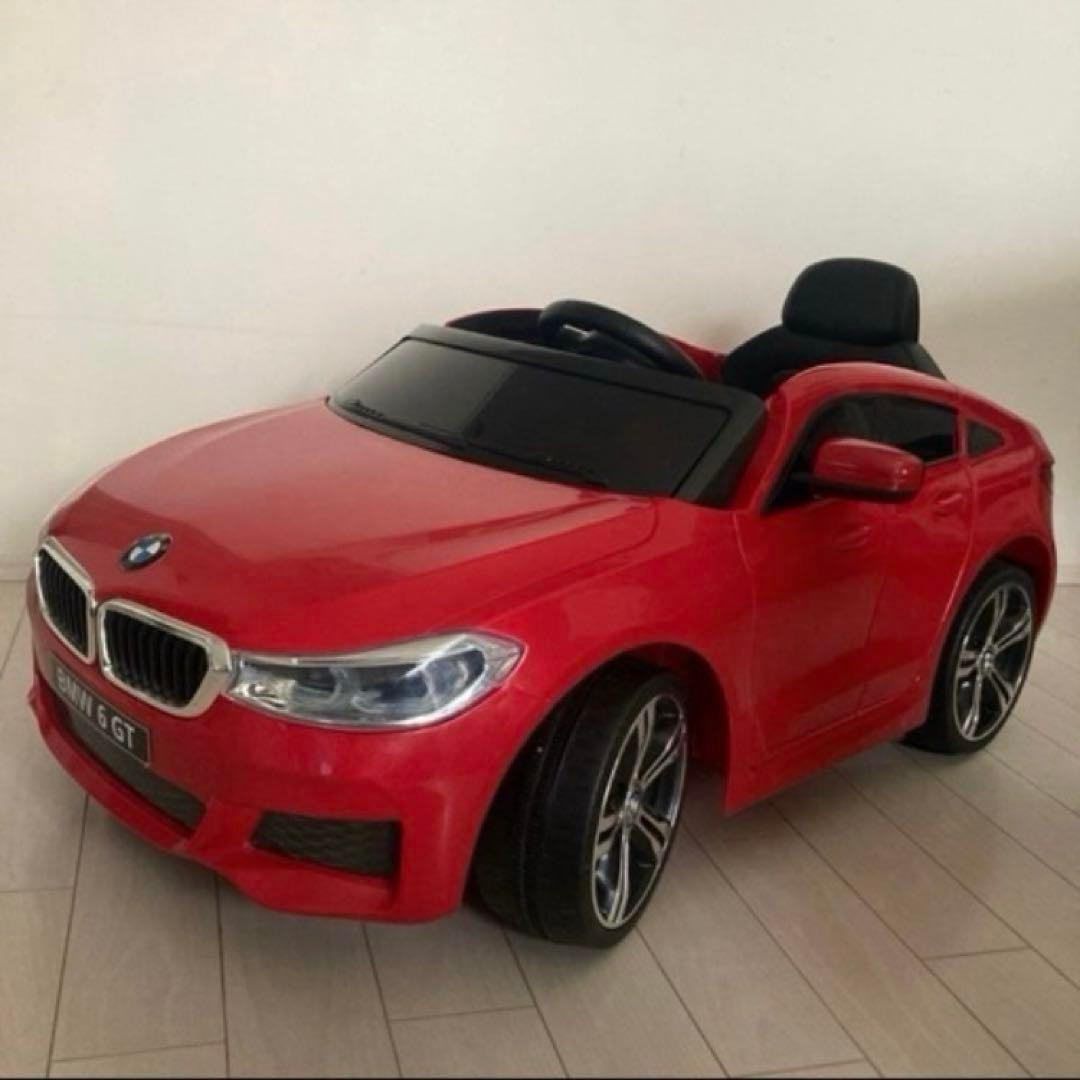 正規ライセンス  6 GT 電動乗用カー 乗用玩具 赤