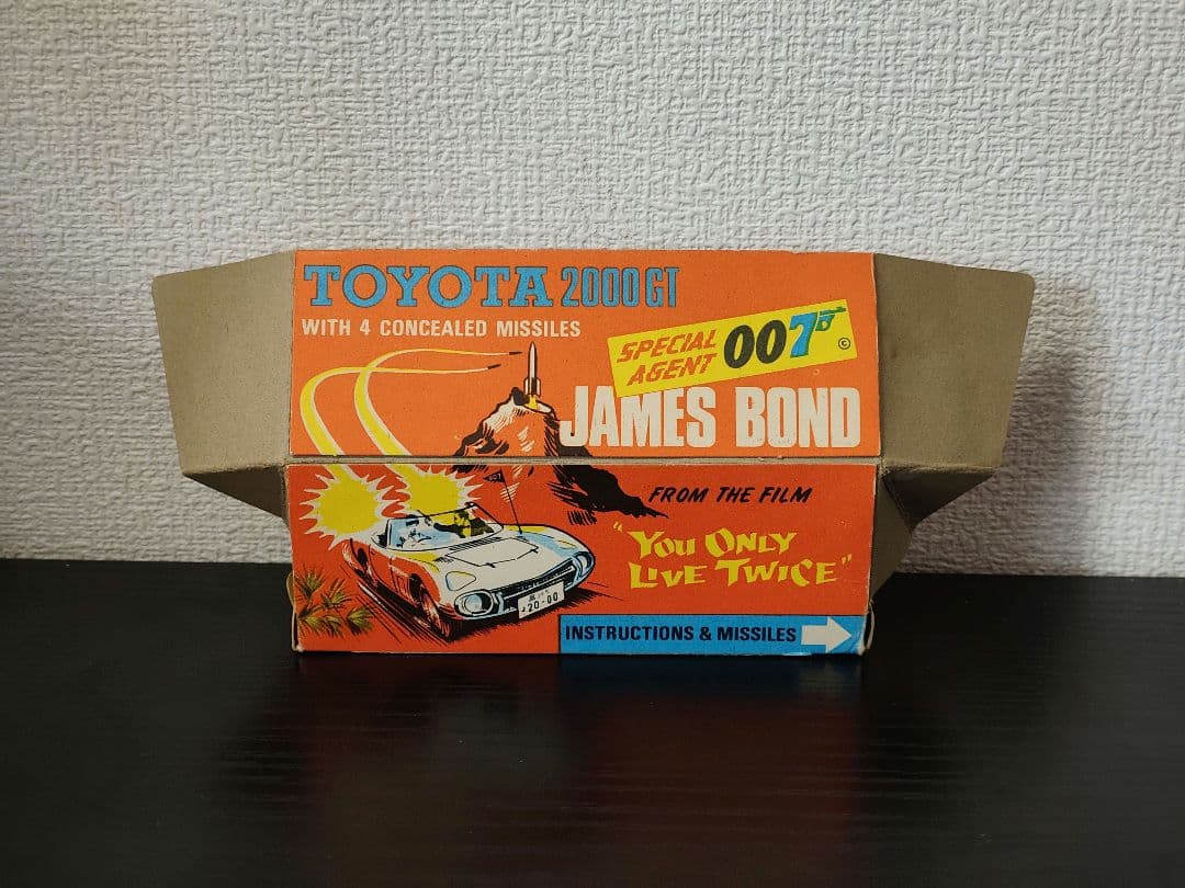 コーギー　トヨタ2000GT　ジェームス・ボンド007