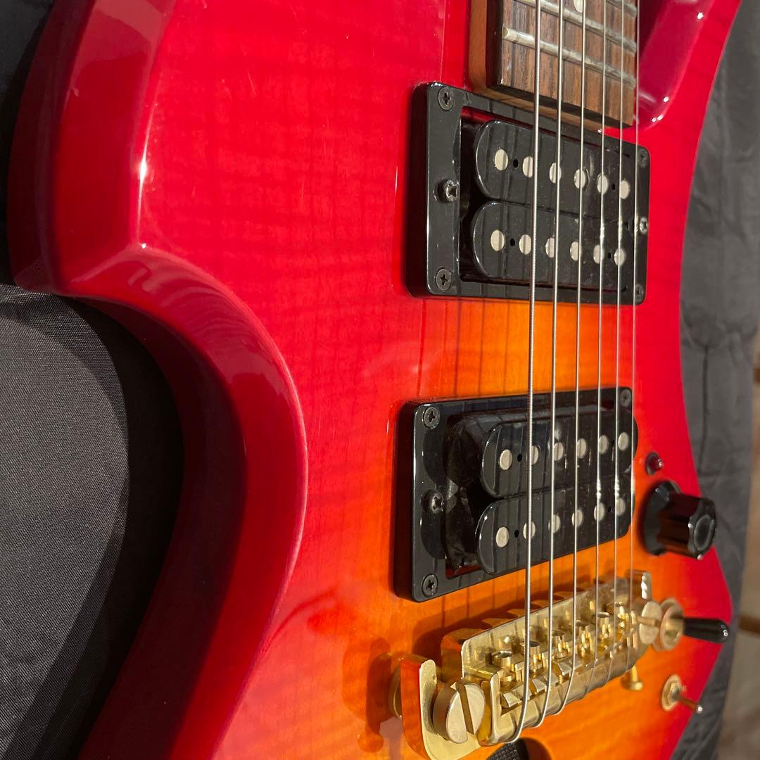 限定100本希少　hideモデルギター　ミニギターMG-Jr チェリー