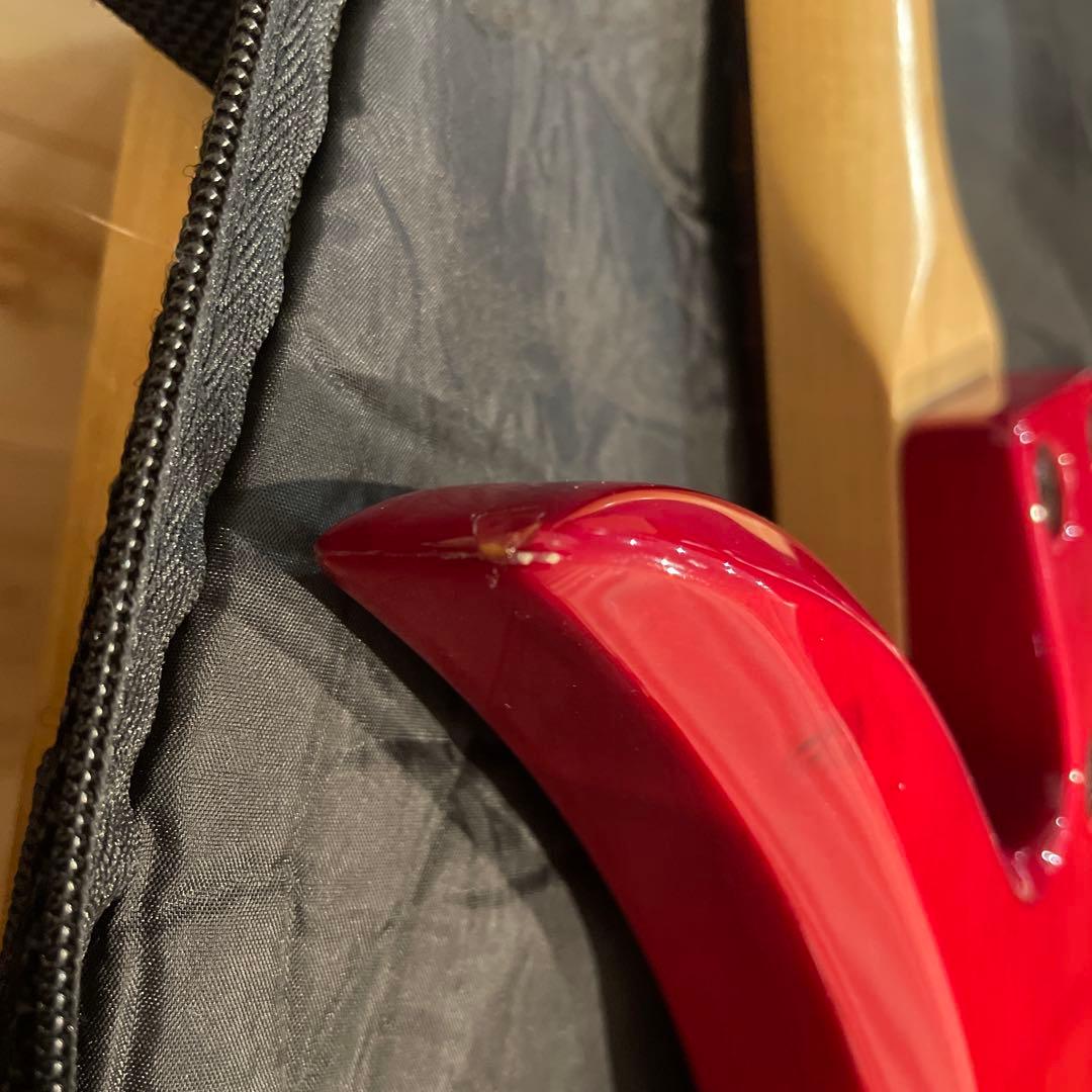 限定100本希少　hideモデルギター　ミニギターMG-Jr チェリー