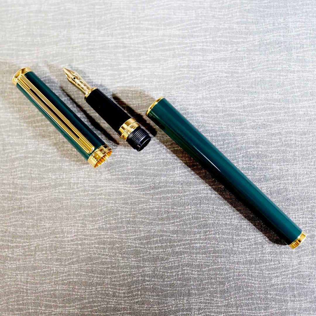 【極美品 送料込み】モンブラン 万年筆 ノブレス オブリージュ グリーン