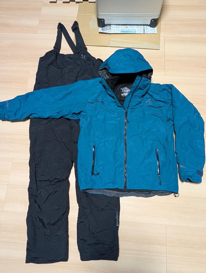 シマノ防寒ウェアXL 上下セット XEFO 美品・着用数回(RB-224M)