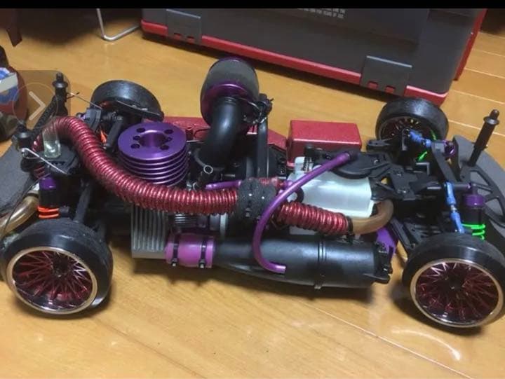 youtubeで動画配信されているドリフトエンジンカー 花魁