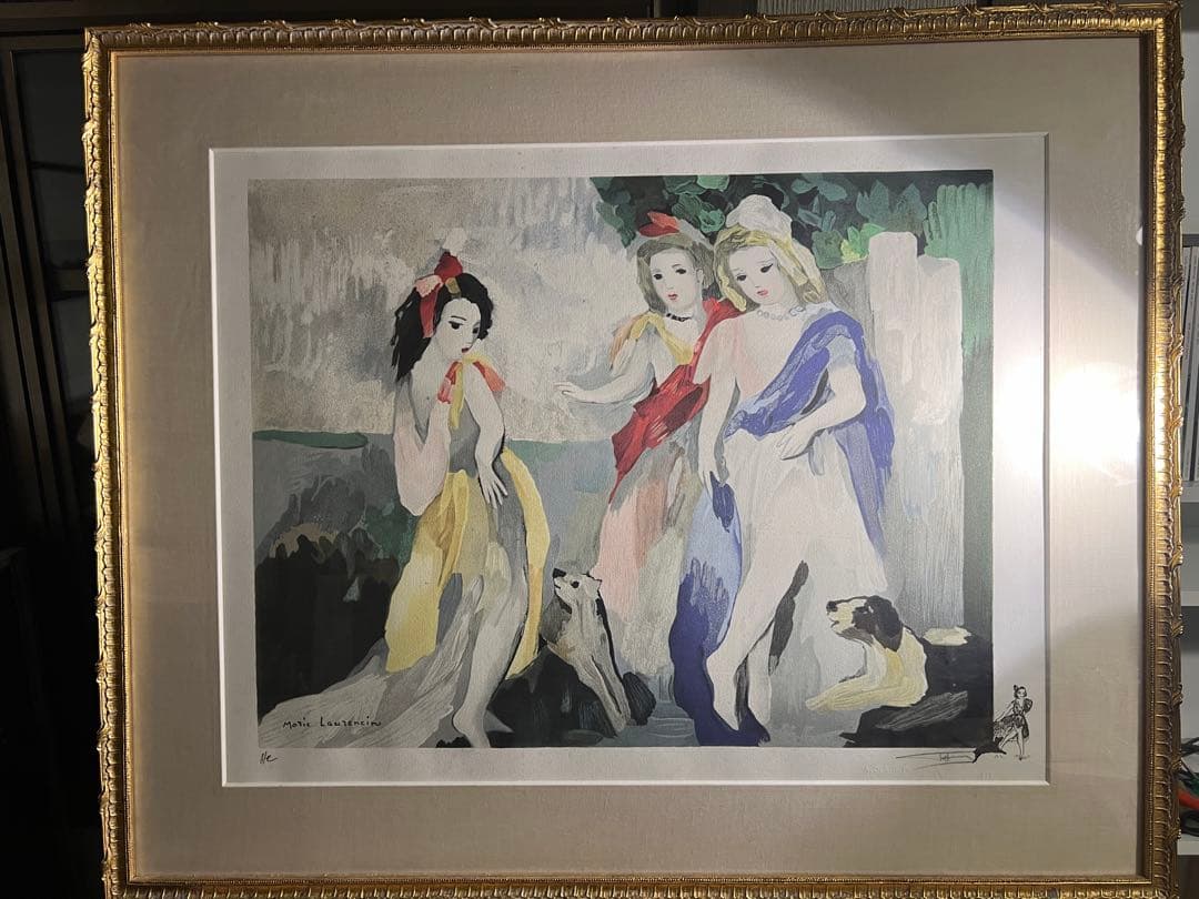 おうちゃんさま専用　ローランサン　エッチング、リトグラフ