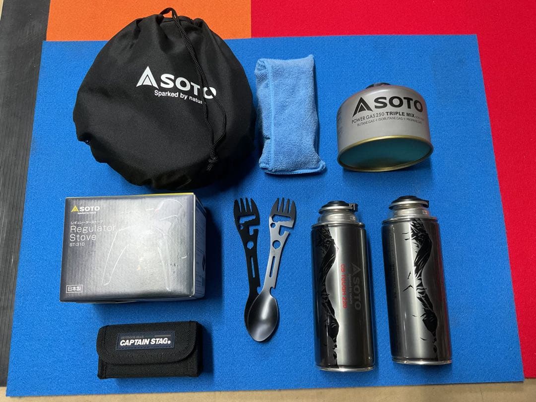 SOTO新品クックシステム+新品ST-310+新品CSMicroバーナー他セット