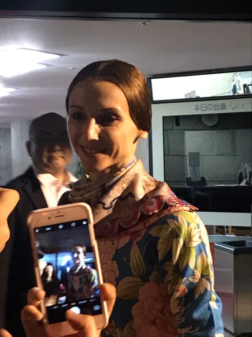 ザハロワ　サイン入り トゥシューズ