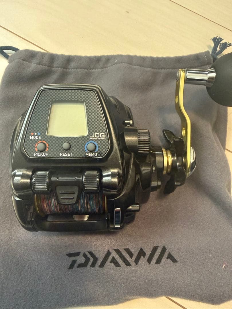 最終値下げ　電動リールダイワ　レオブリッツs500j ライン付き