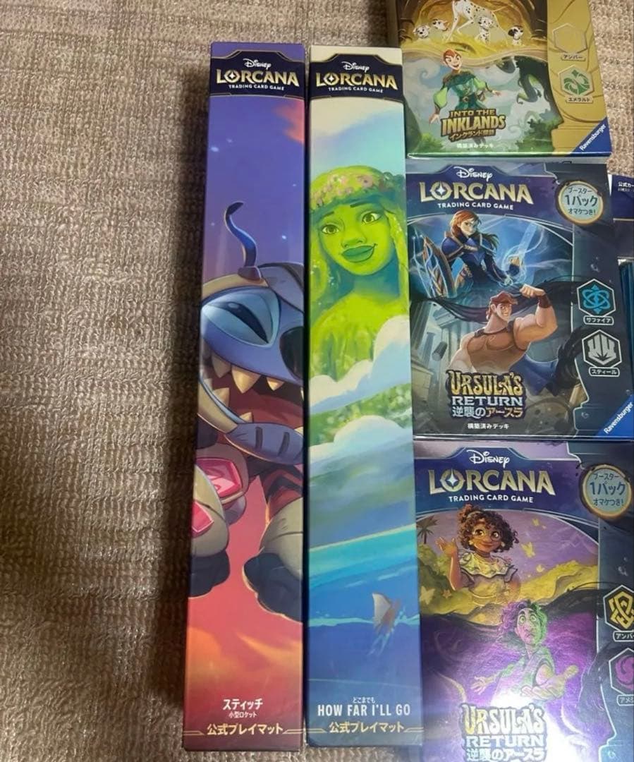 ロルカナカードゲーム 6点セット まとめ売り 公式プレイマット　スタートデッキ