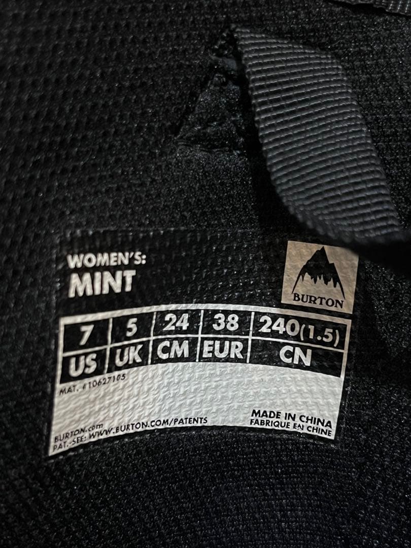 バートンBurton Mint Speedzone スノーボードブーツ 24cm
