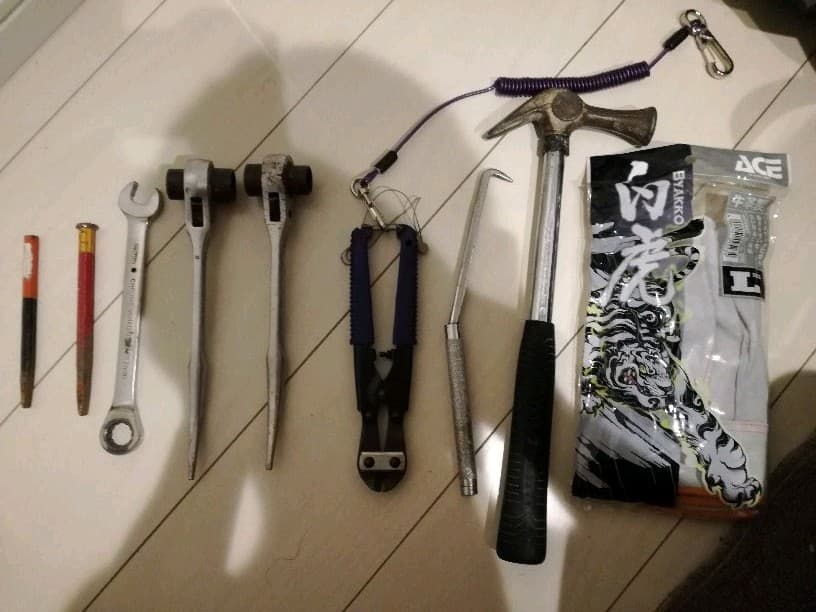 安全帯一式（大工）値下げしました！