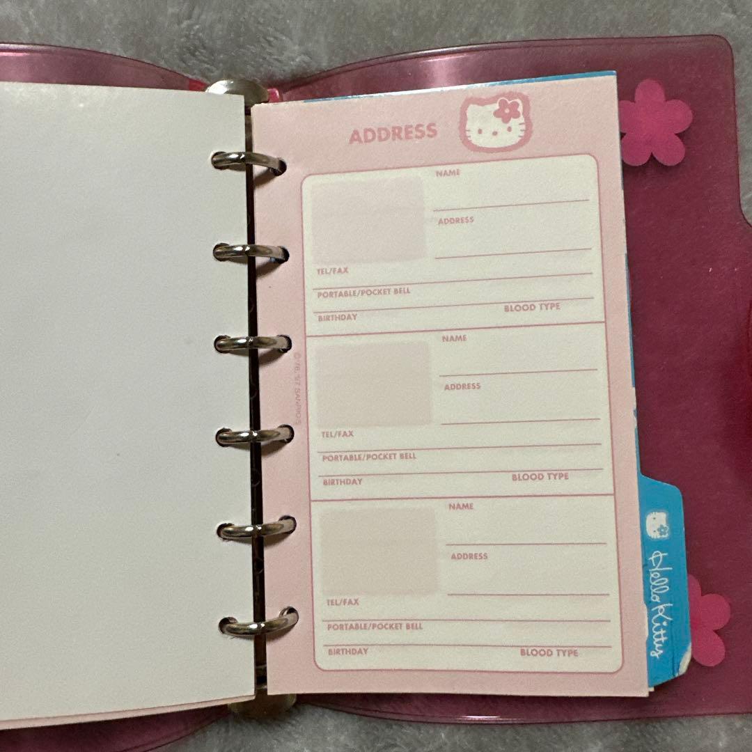 超レア　非売品　入手困難 Hello Kitty スケジュール帳 平成レトロ