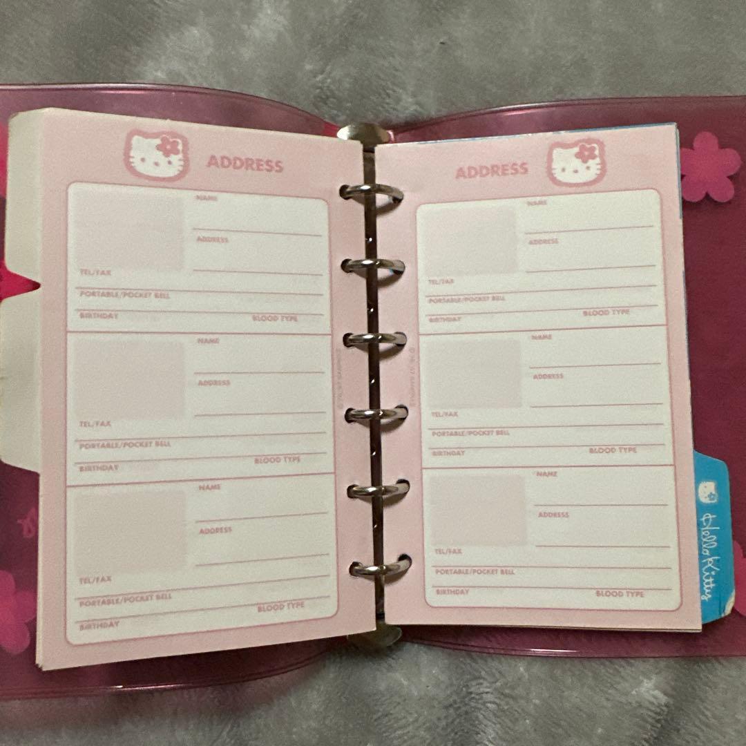 超レア　非売品　入手困難 Hello Kitty スケジュール帳 平成レトロ