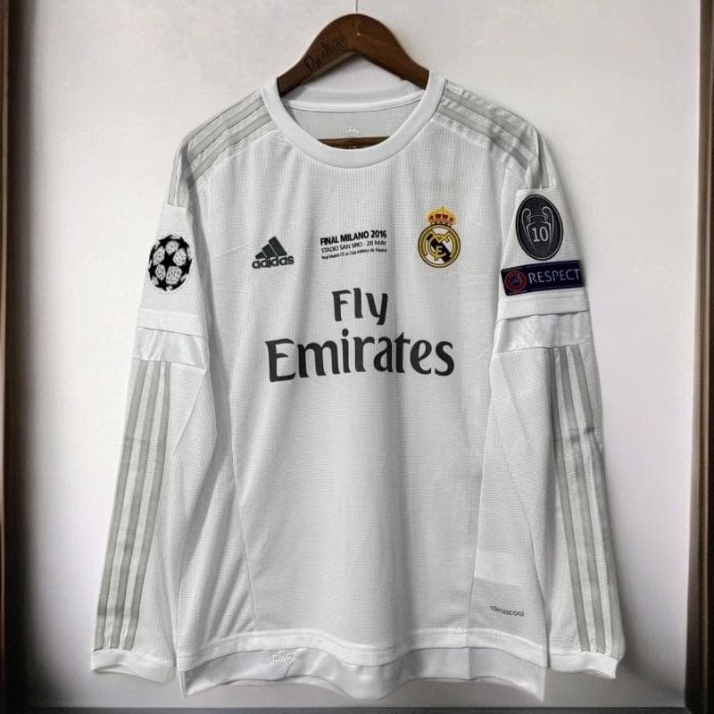 15-16 リアル・マドリード バイル 長袖 シャツ 11番
