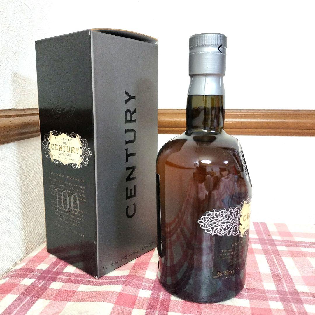 美品　シーバスブラザーズ　センチュリー・オブモルト100　750ml