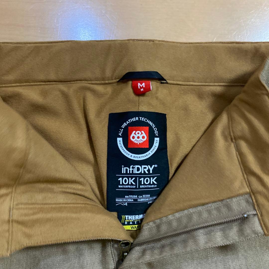 686 スノーウェア 上下セット Mサイズ