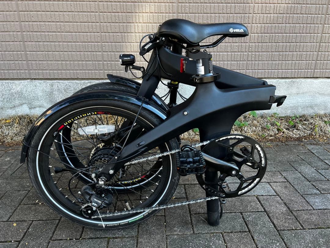 VELMO Carbon-SS 超軽量カーボン20インチ折りたたみ電動アシスト