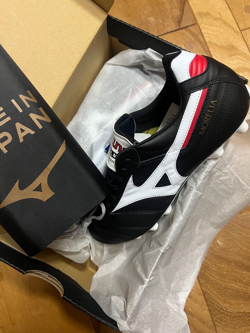 新品　旧品番　特価　ミズノ　モレリア 2 JAPAN 折り返しタン　27cm