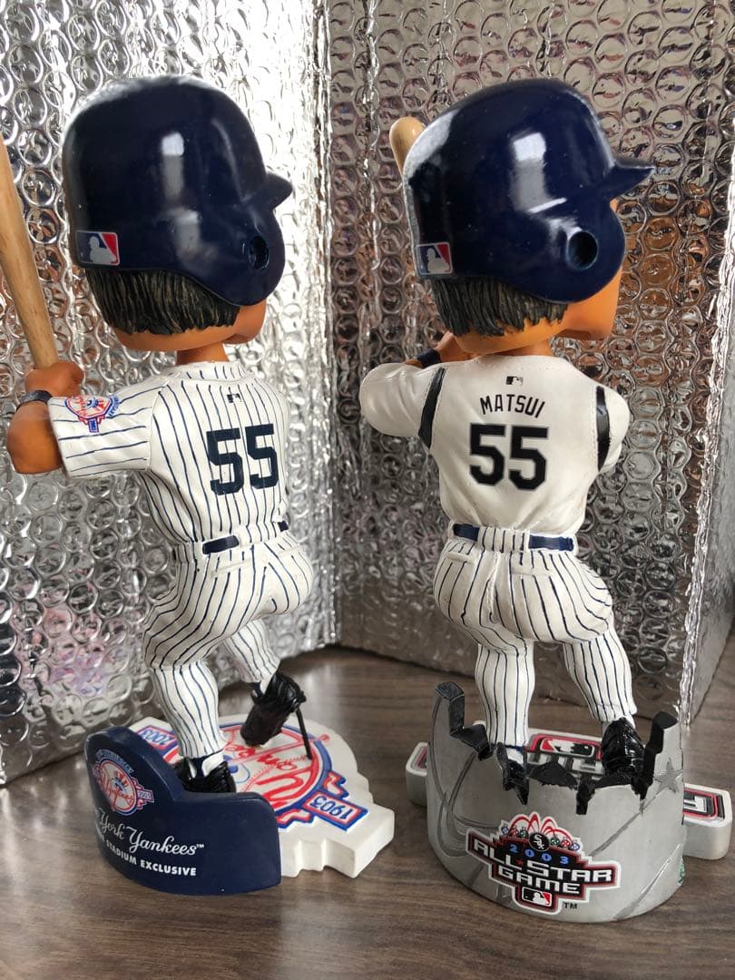 【★入手困難！美品！！！】松井秀喜　2体　ボブルヘッド