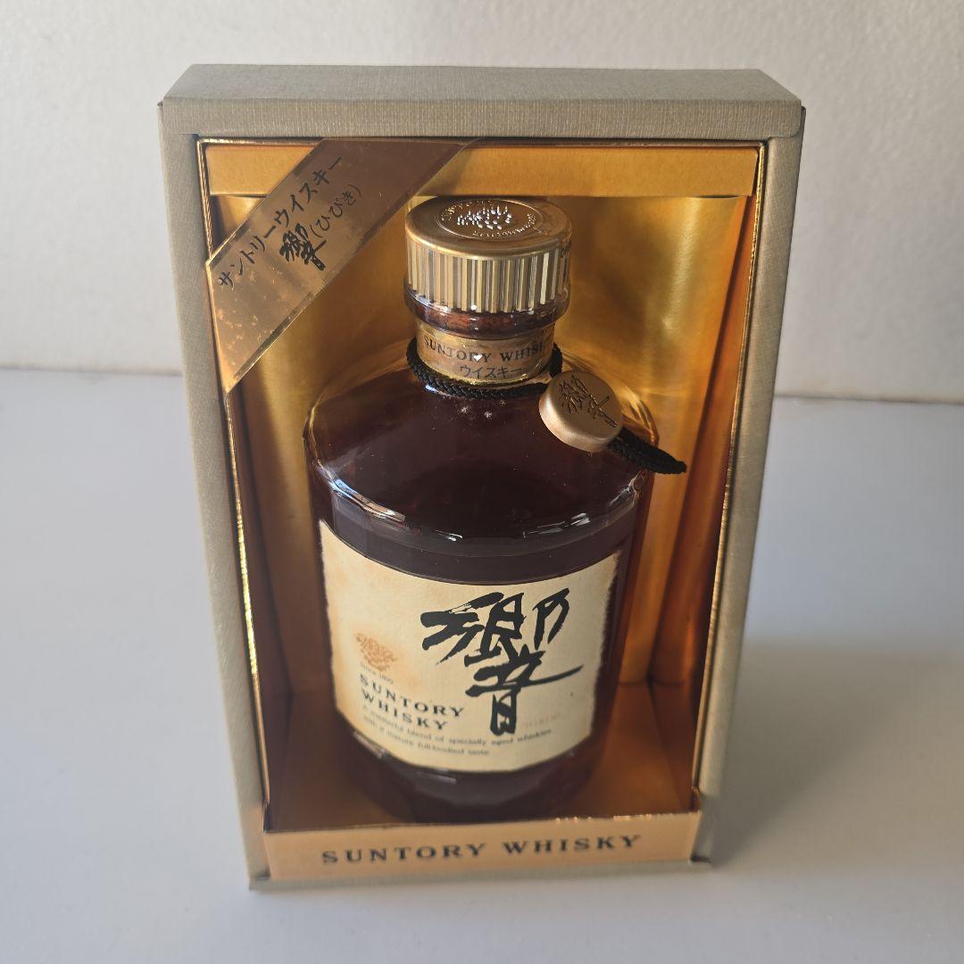 サントリー 響 ゴールドラベル 金キャップ SH-01 箱付き ヴィンテージ