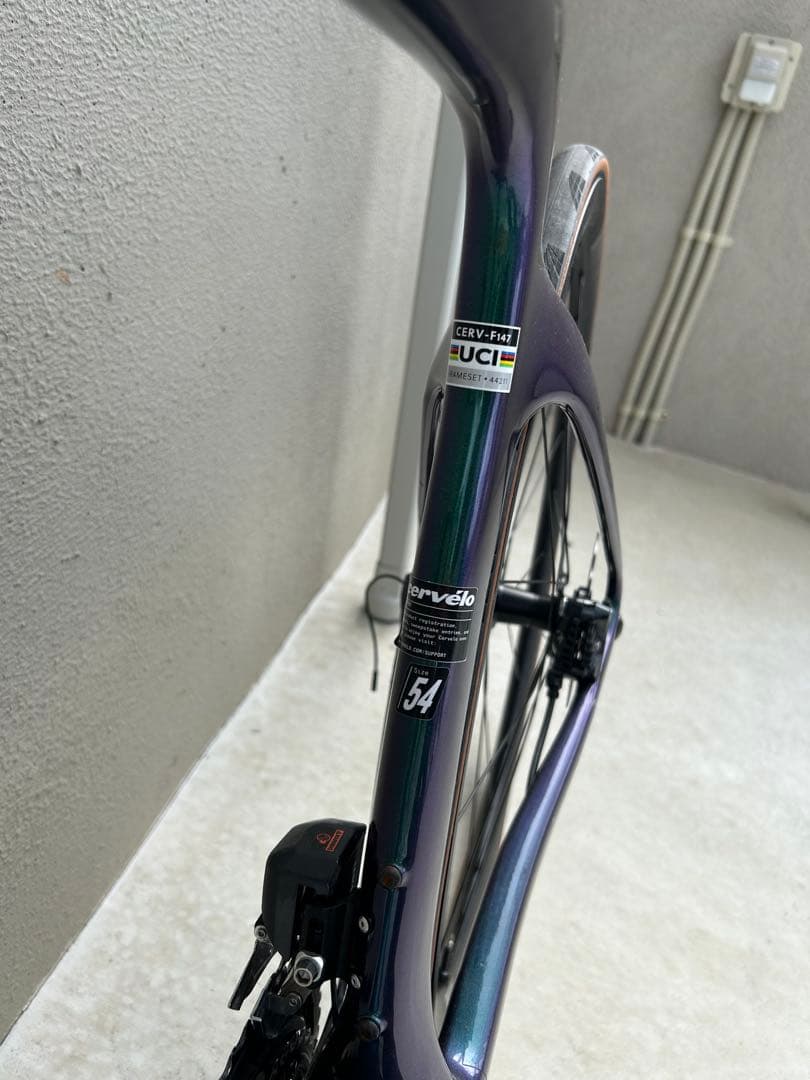 完成車di2 Cervelo S5風　中華カーボンロードバイク　フレームセット