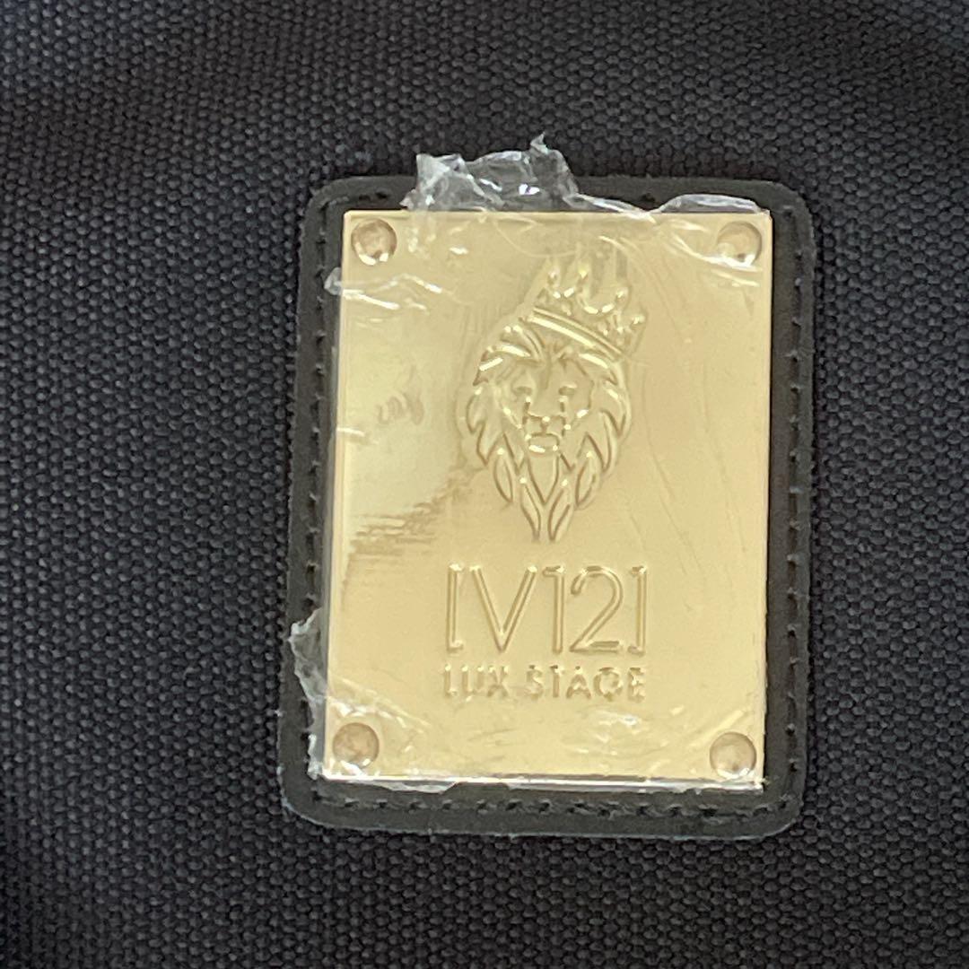 V12 ゴルフ　トートバッグ ビッグトート　ブラック