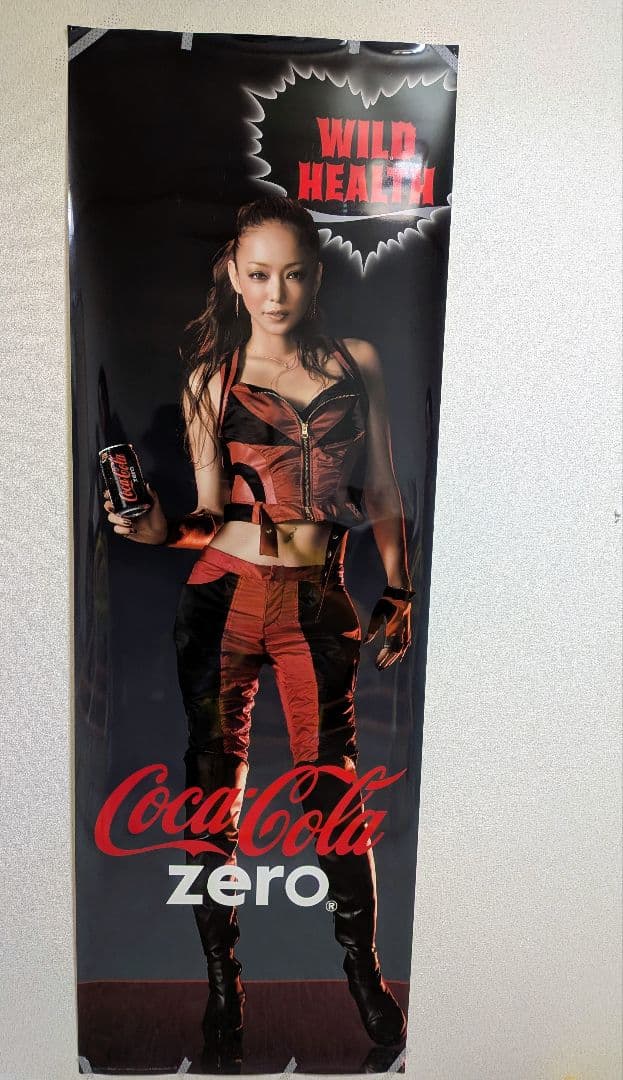 安室奈美恵 等身大ポスター コカコーラ Zero