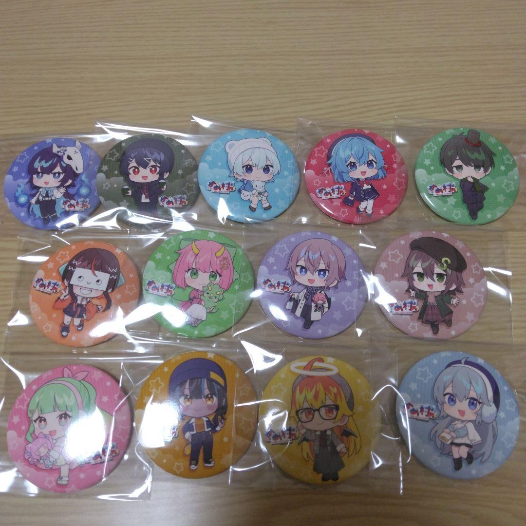 めめ村 RED゜東京タワー　缶バッジ13種コンプリートセット 前半ミニキャラ
