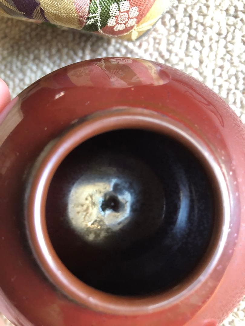 時代　茶入　仕覆　木箱入