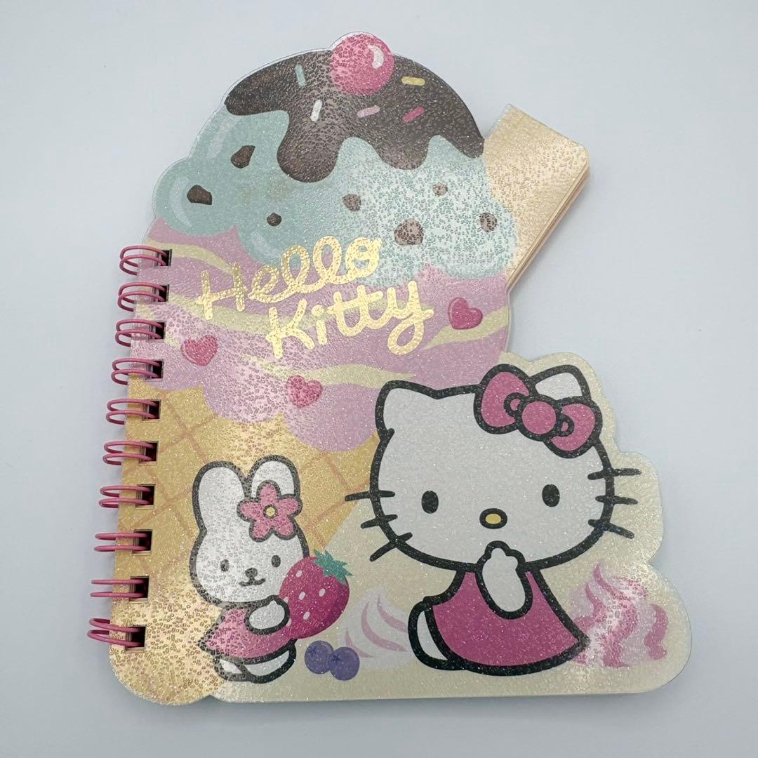 激レア　ハローキティ　メモ帳　ノート　プリンアラモード　アイス型　まとめ売り