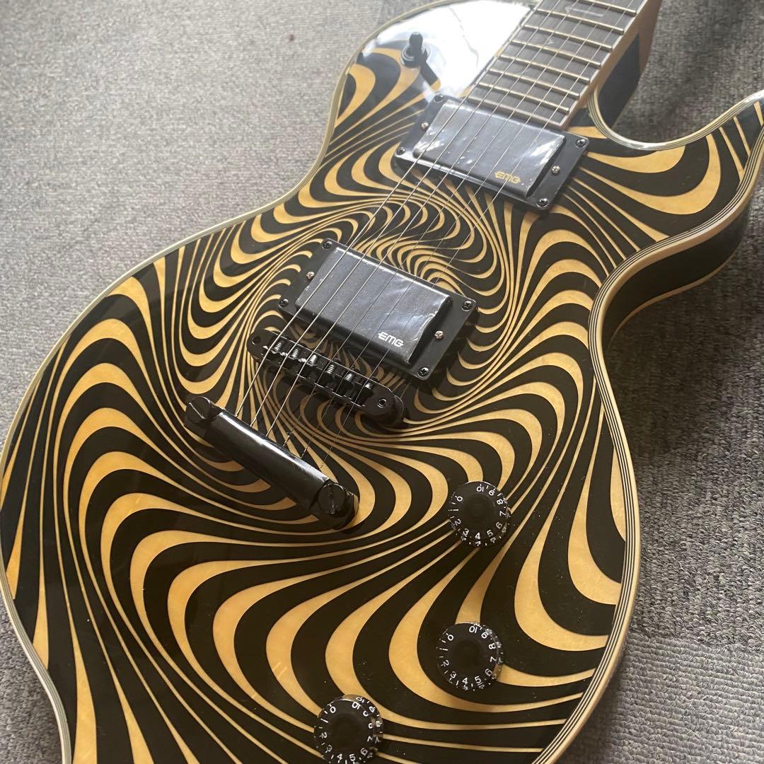 ザックワイルドモデル ブルズアイレスポールワイルドオーディオコンポーネント