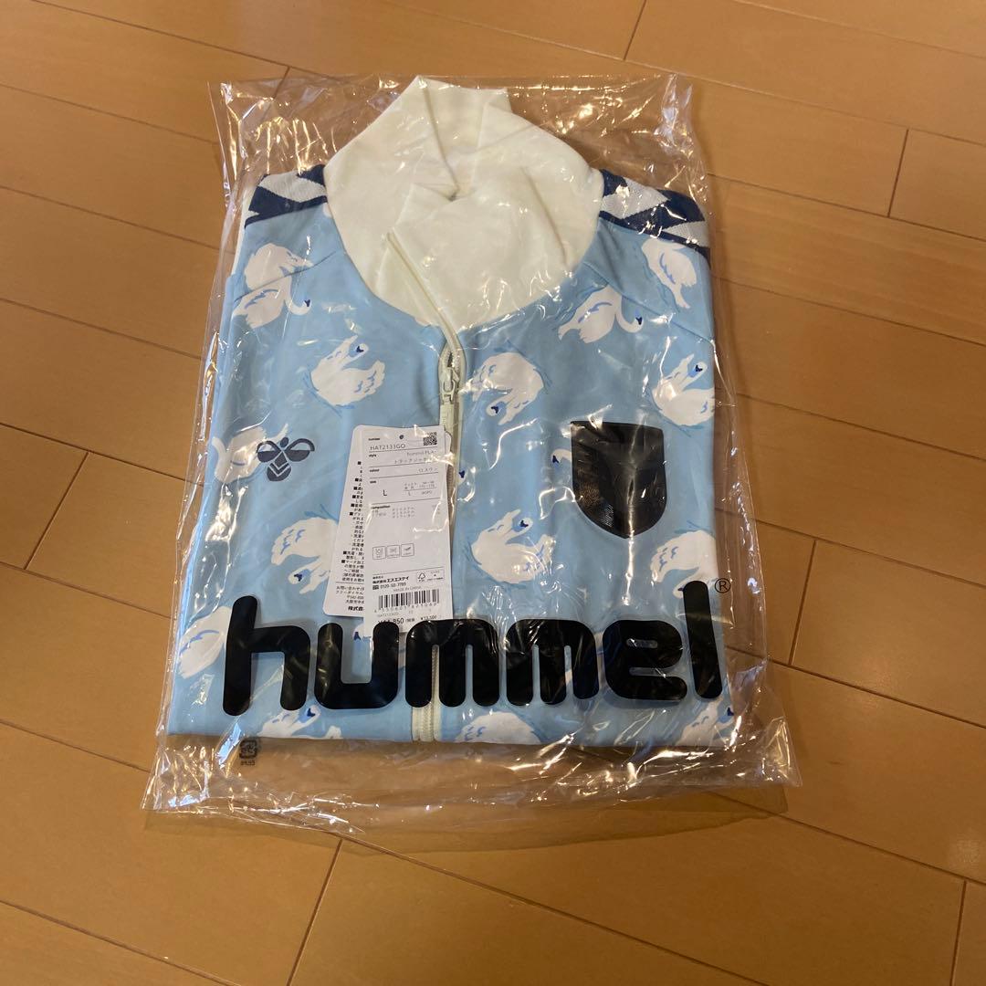 だ*わ様 ガンバ大阪 コラボ hummel スワン柄 ジャケット Lサイズ