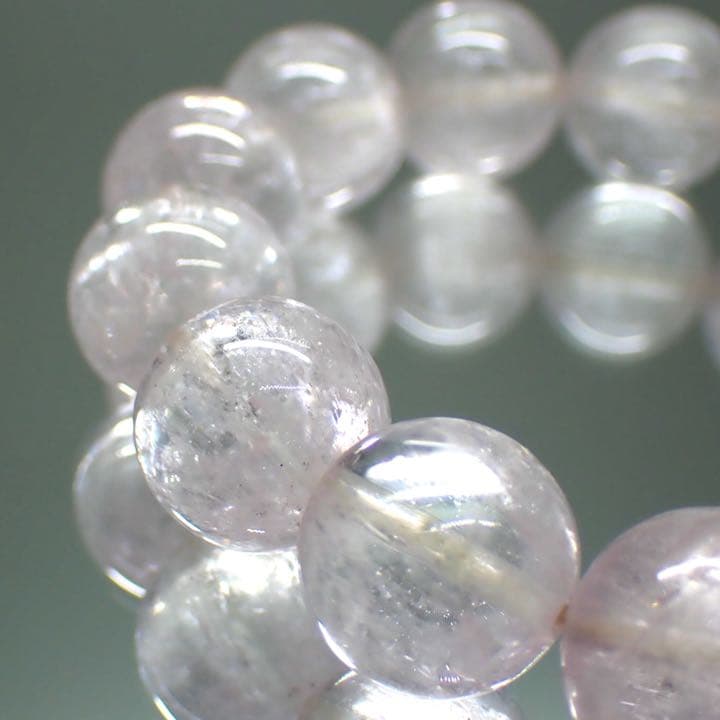 【アフガニスタン産】クンツァイトのブレスレット