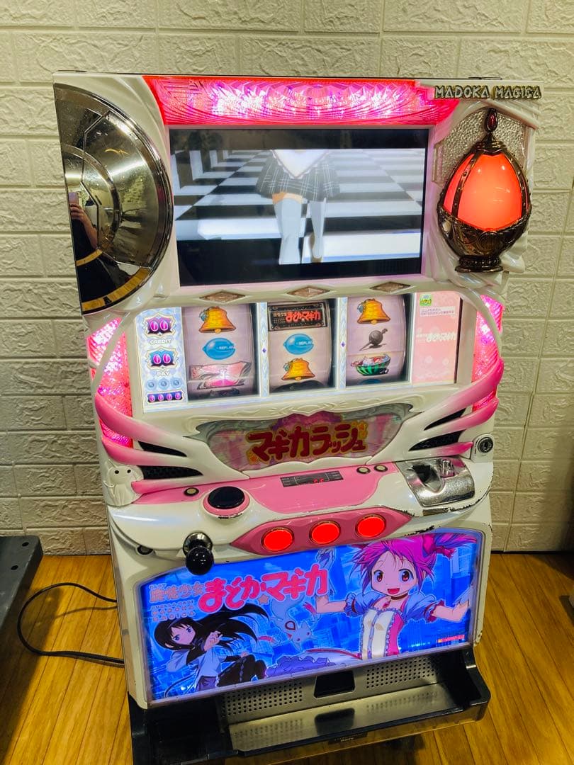 ☆魔法少女まどか☆マギカ 初代 スロット 実機 5号機 まどマギ