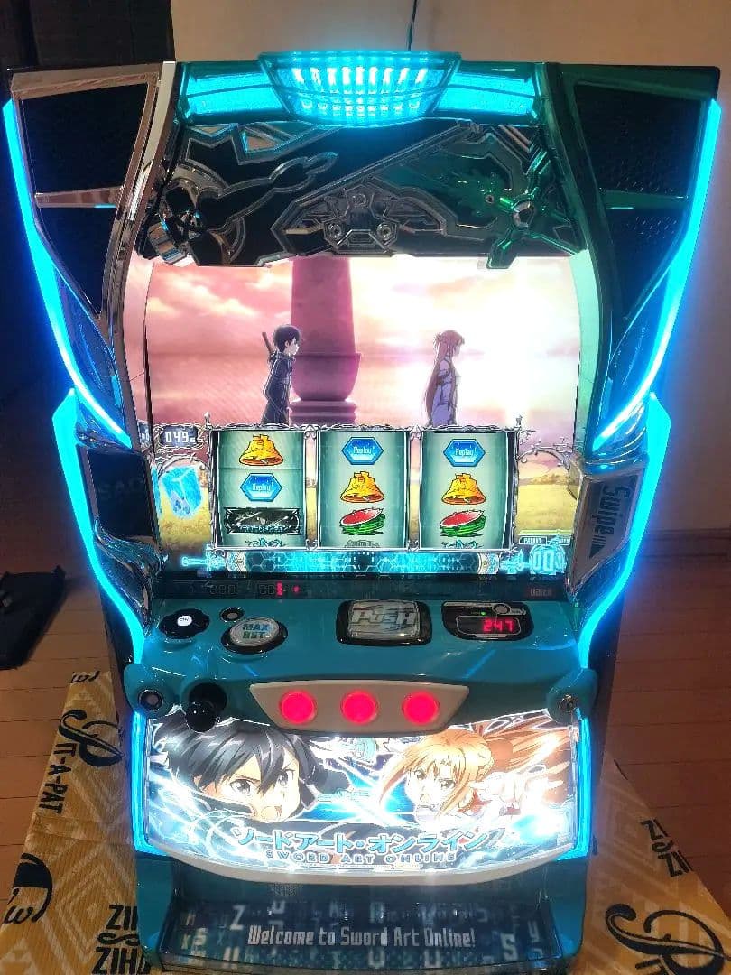 美品）ソードアートオンライン スマスロ 実機