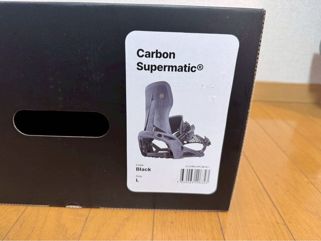 NIDECKER Supermatic Carbon k ディング Lサイズ