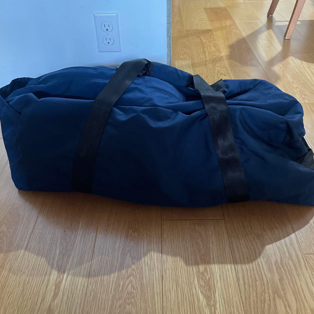 Herve Chapelier アメリカ製 ドラムバッグ ネイビー