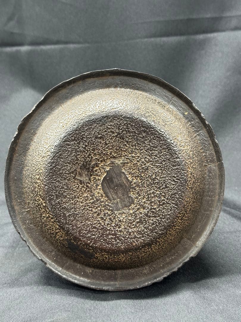 【経年品】南部鉄器　天祐堂　鉄瓶　急須　鳥