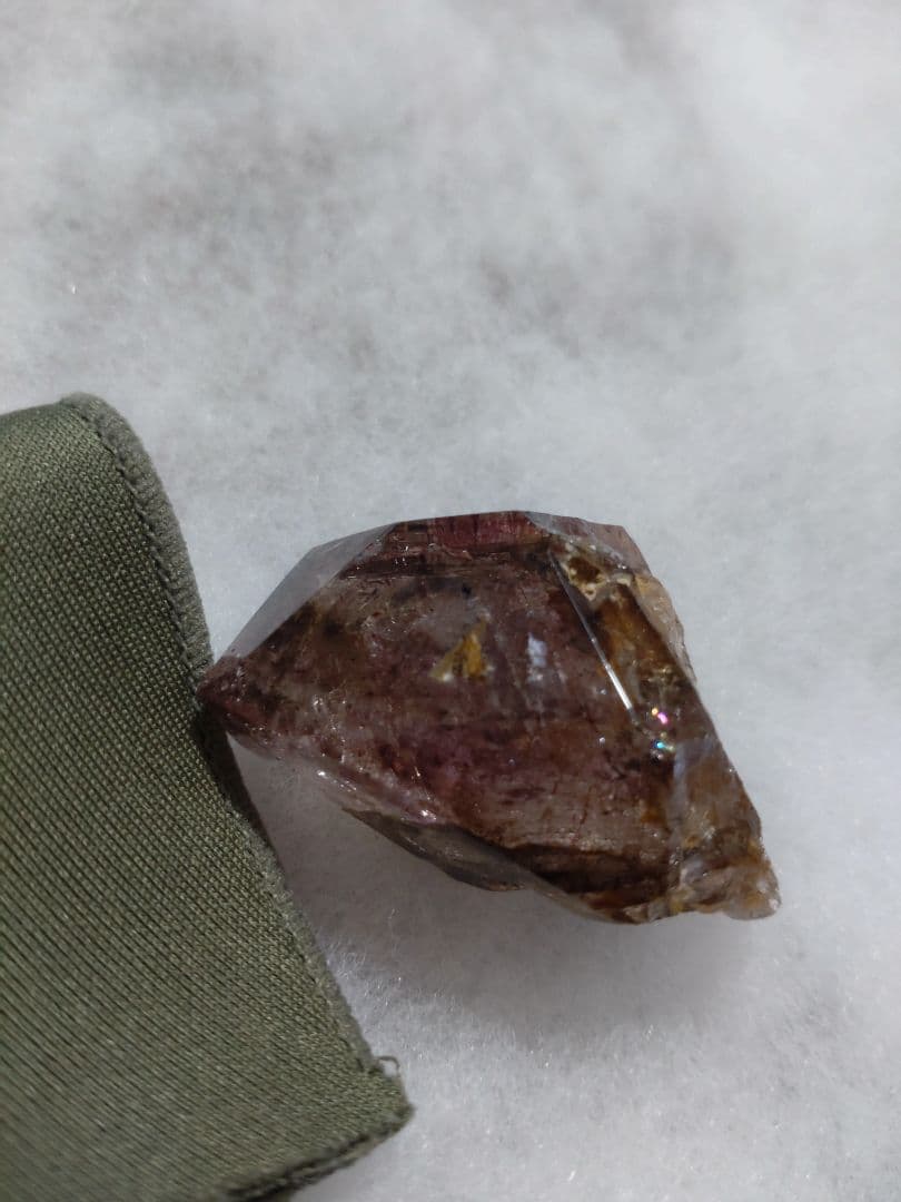 【希少石】スーパーセブン❤️虹入り!!水入り!!