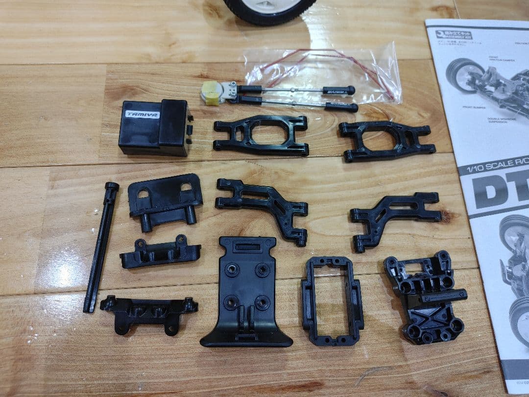 aki-chaso　DT-03 レーシングファイター　オプションパーツ多数