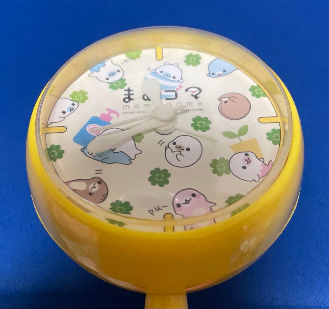 ジャンク品 まめゴマ 置時計 サンエックス レトロ
