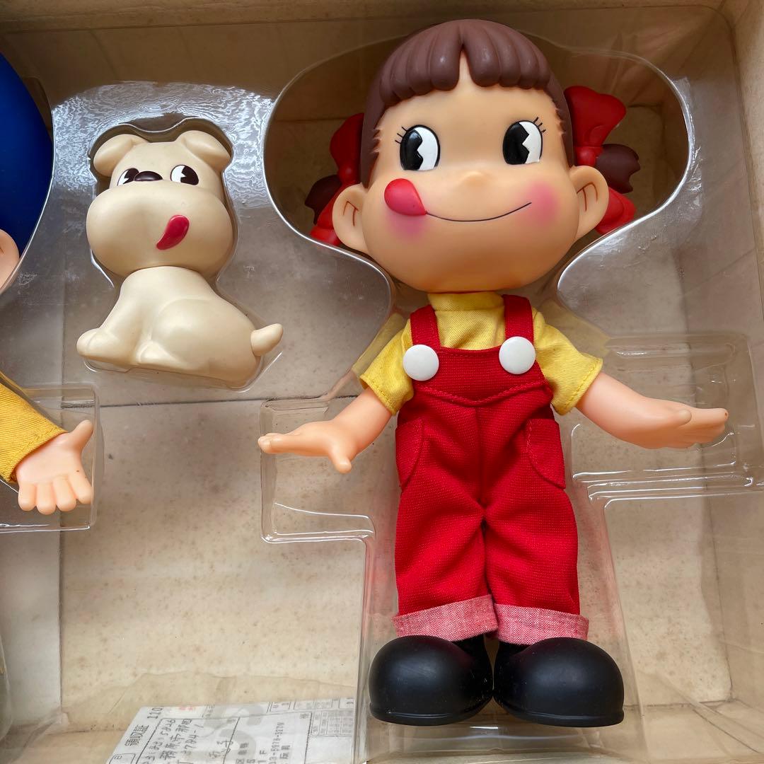 希少、レア！ペコちゃんポコちゃん犬セット