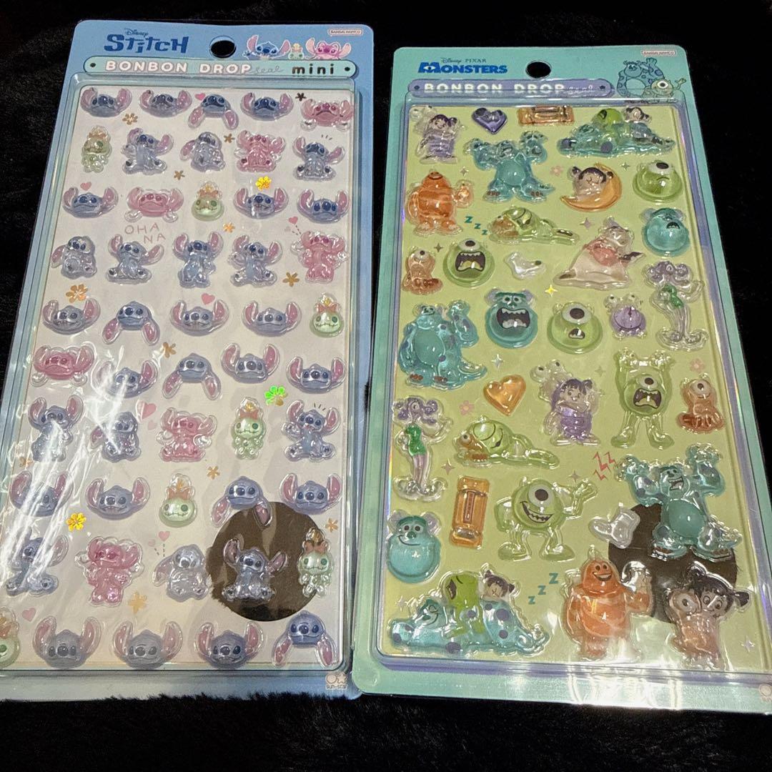 ディズニー ボンボンドロップシール 4枚セット