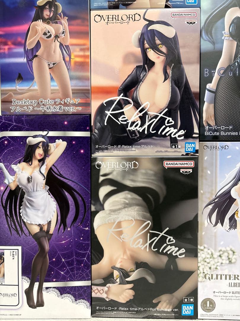 オーバーロード　アルベド　フィギュア　まとめ売り① 17体