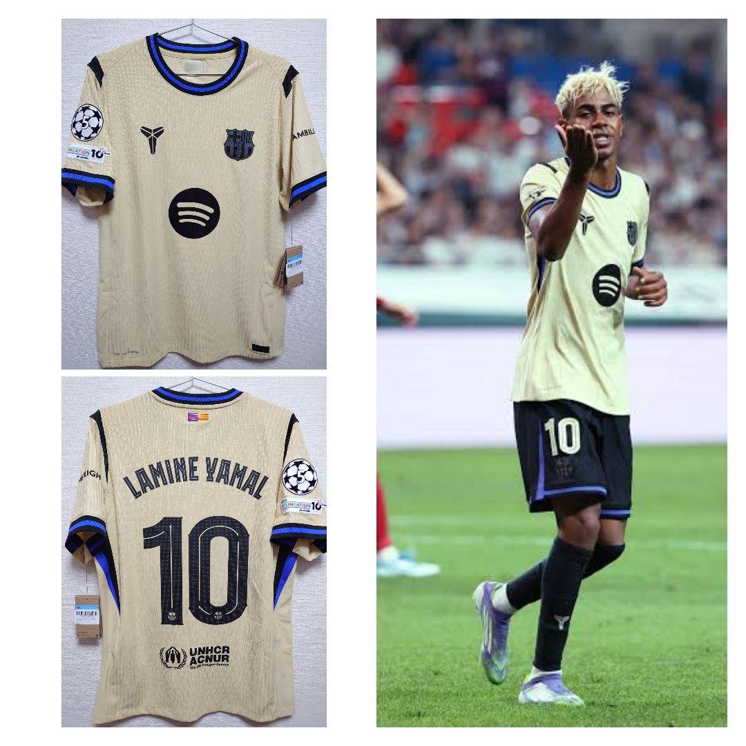 正規品　NIKE　コービー　FCバルセロナ　ヤマル　オーセンティック　UCL