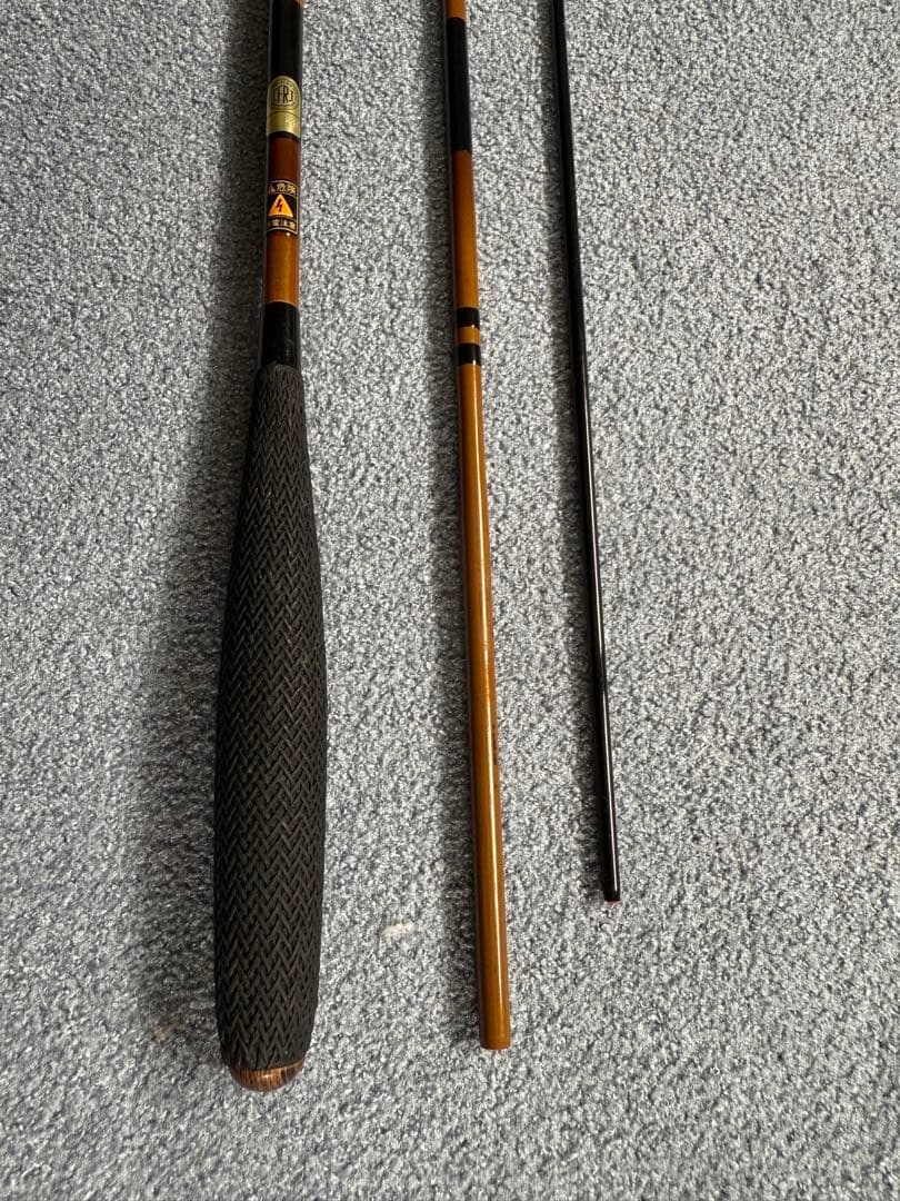 カーボン製 ヘラブナ竿 朱紋峰　嵐馬　九 ＋おまけ付き